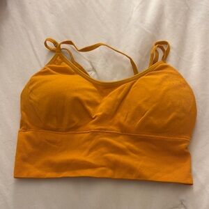 NVGTN Orange Sports bra